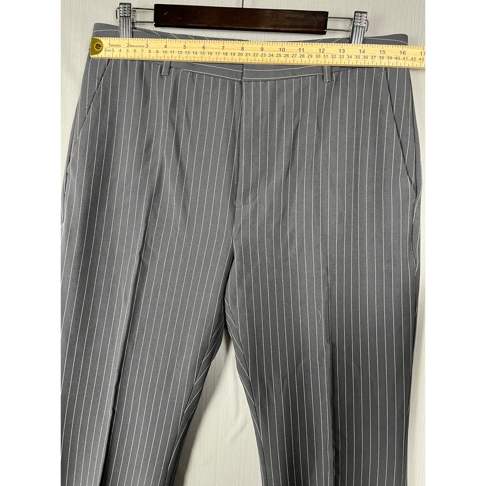 Banana Republic Womens 10 Bootcut Pants Sculpted Stretch Pinstripe Trouser NWOT - Picture 7 of 9